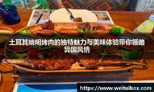 土耳其姚明烤肉的独特魅力与美味体验带你领略异国风情