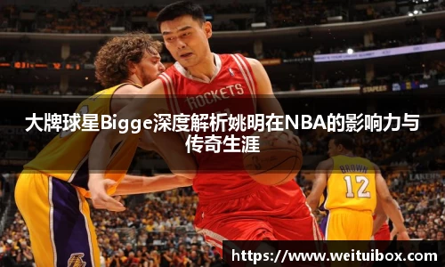 大牌球星Bigge深度解析姚明在NBA的影响力与传奇生涯